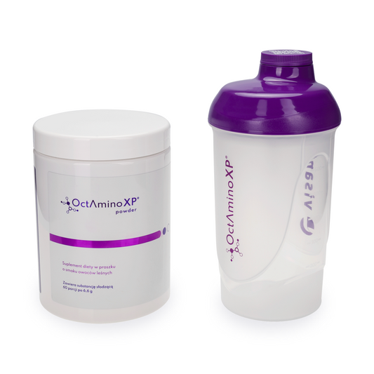 OctAmino XP® - Forest fruit flavored powder + Shaker