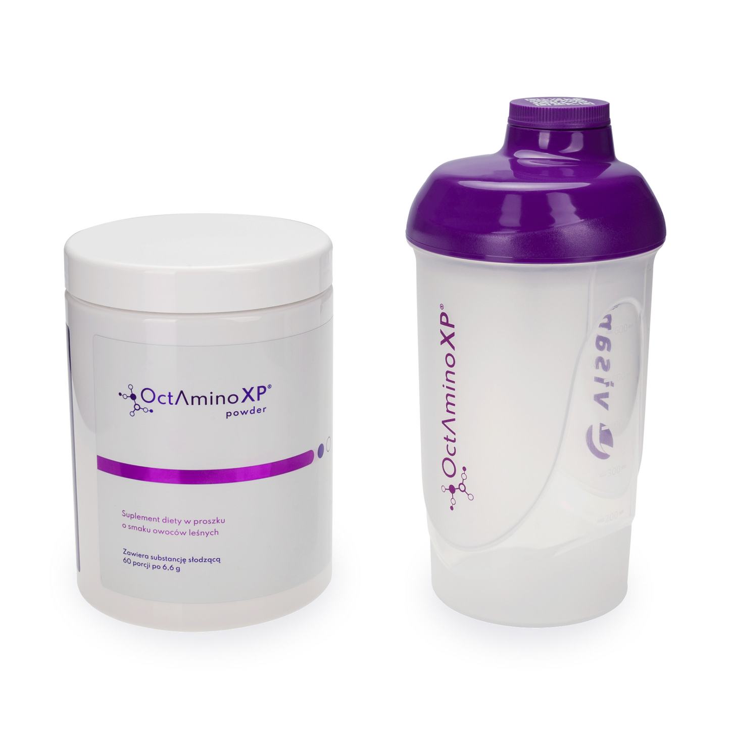 OctAmino XP® - proszek o smaku owoców leśnych + Shaker