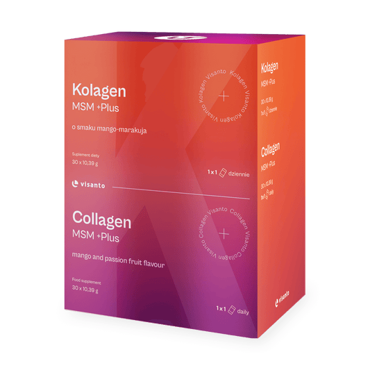 COLLAGEN MSM +PLUS mango and passion fruit