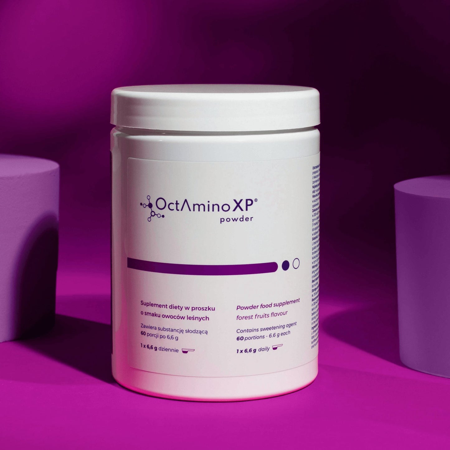 OctAminoXP® powder food supplement forest fruits flavour