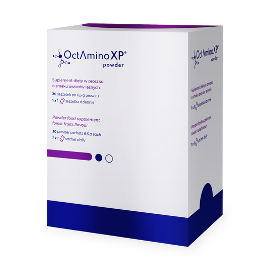 OctAminoXP® powder in sachets forest fruits flavour