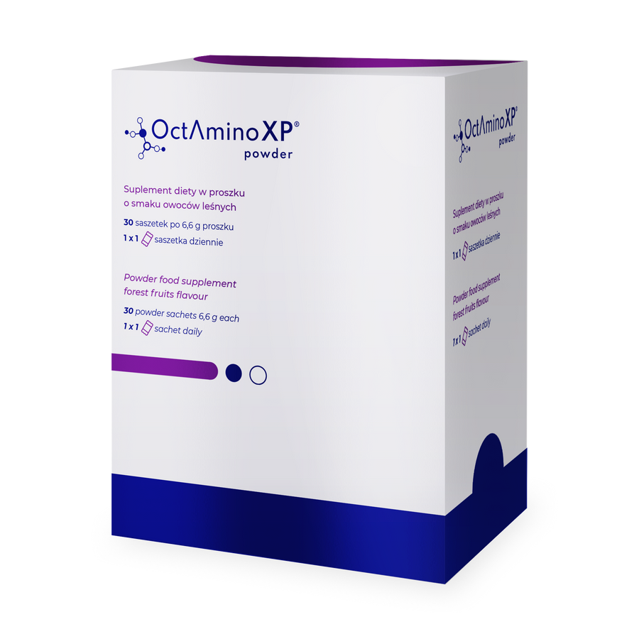 OctAminoXP® powder in sachets forest fruits flavour