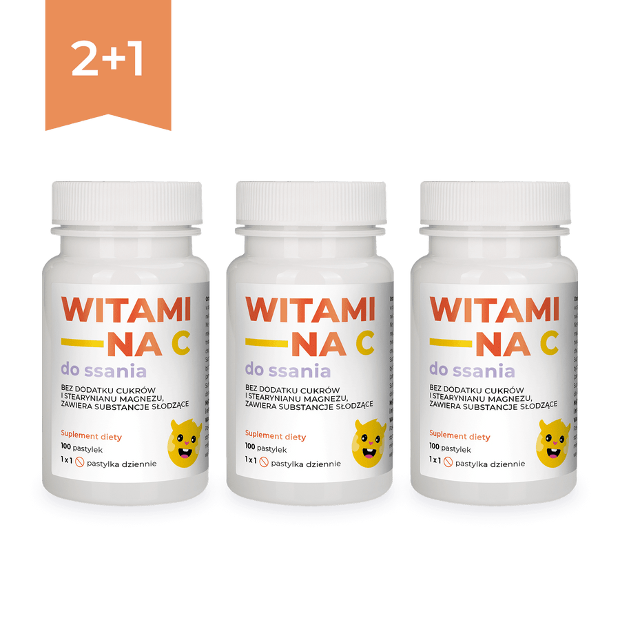 Witamina C do ssania Visanto 2+1